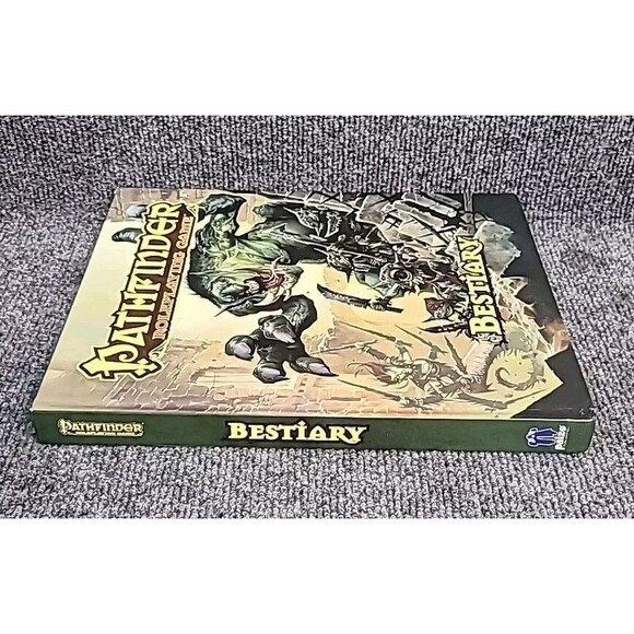 Paizo Pathfinder Bestiary Third Printing 2011 D&D - Picture 5 of 5